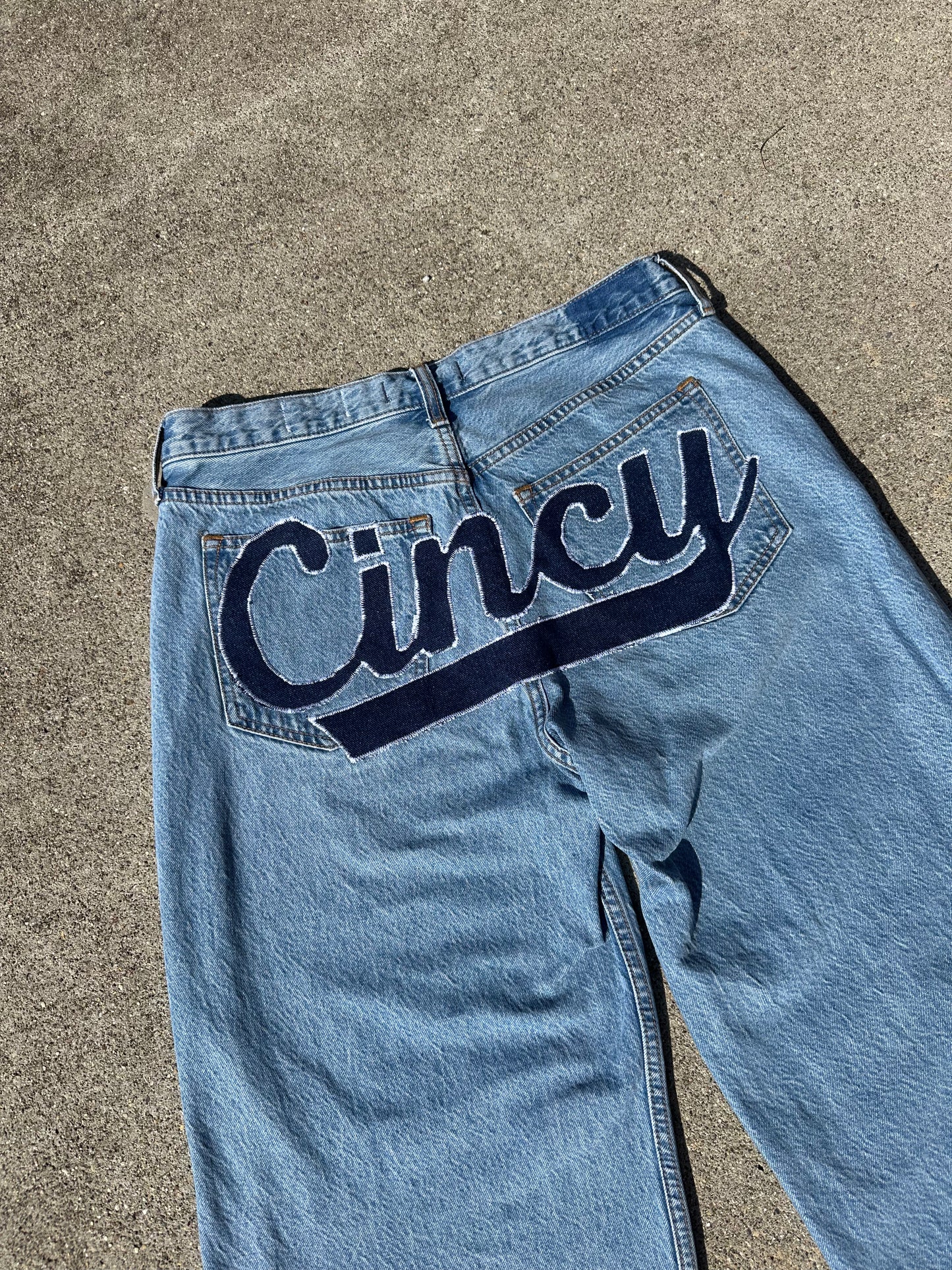 Custom Embroidery Across Back