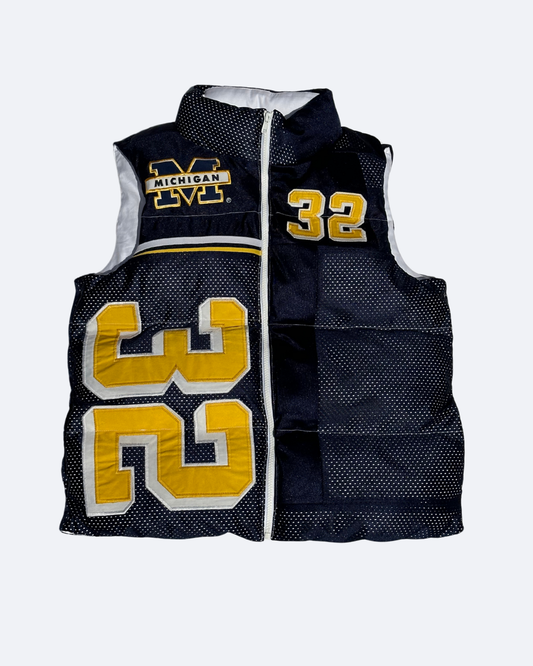 University of Michigan Puffer Vest - Medium