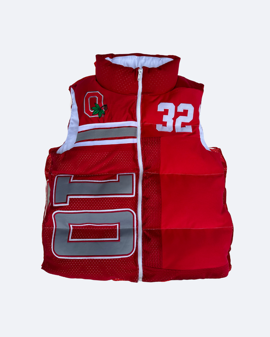 Ohio State Puffer Vest - Small