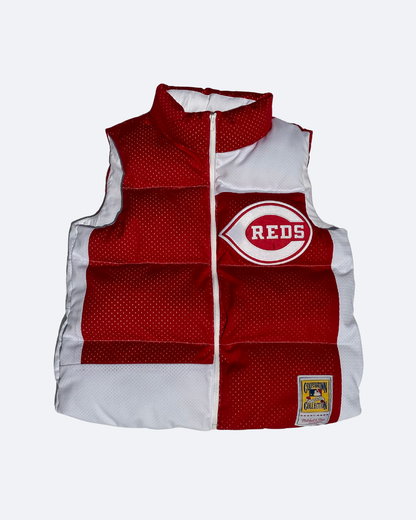 Cincinnati Reds Puffer Vest - Medium