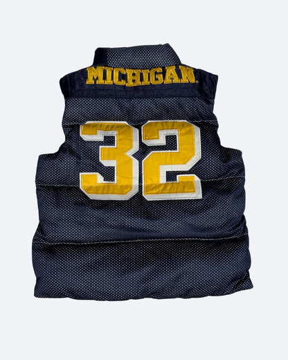 University of Michigan Puffer Vest - Medium