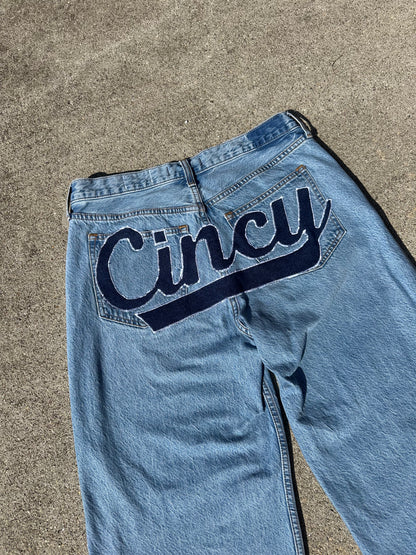 Custom Embroidery Across Back