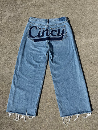 Custom Embroidery Across Back