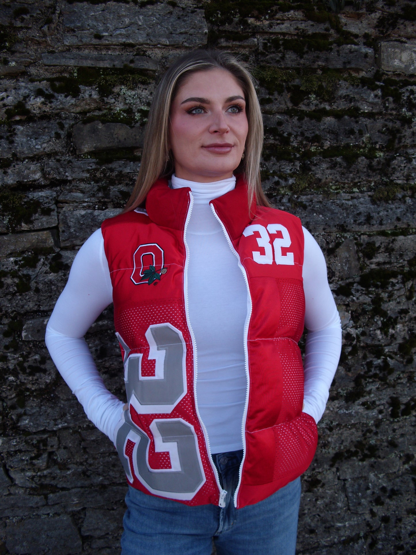 Ohio State Puffer Vest - Small